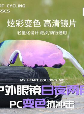 大牌平替骑行眼镜日夜两用TR90