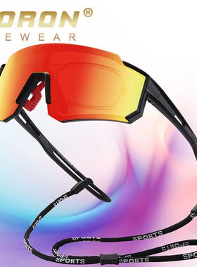 新款偏光运动近视跑步太阳镜男女