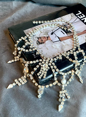 盖茨比系列水晶冰块莱茵石流苏