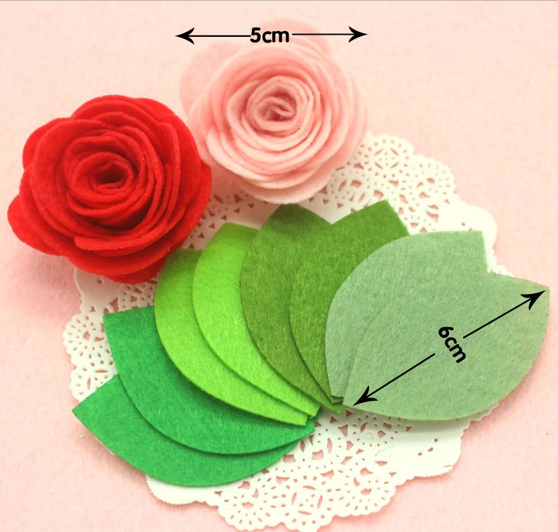 玫瑰花向日葵不织布贴片叶子绿叶花朵幼儿园环境布置主题墙春秋天