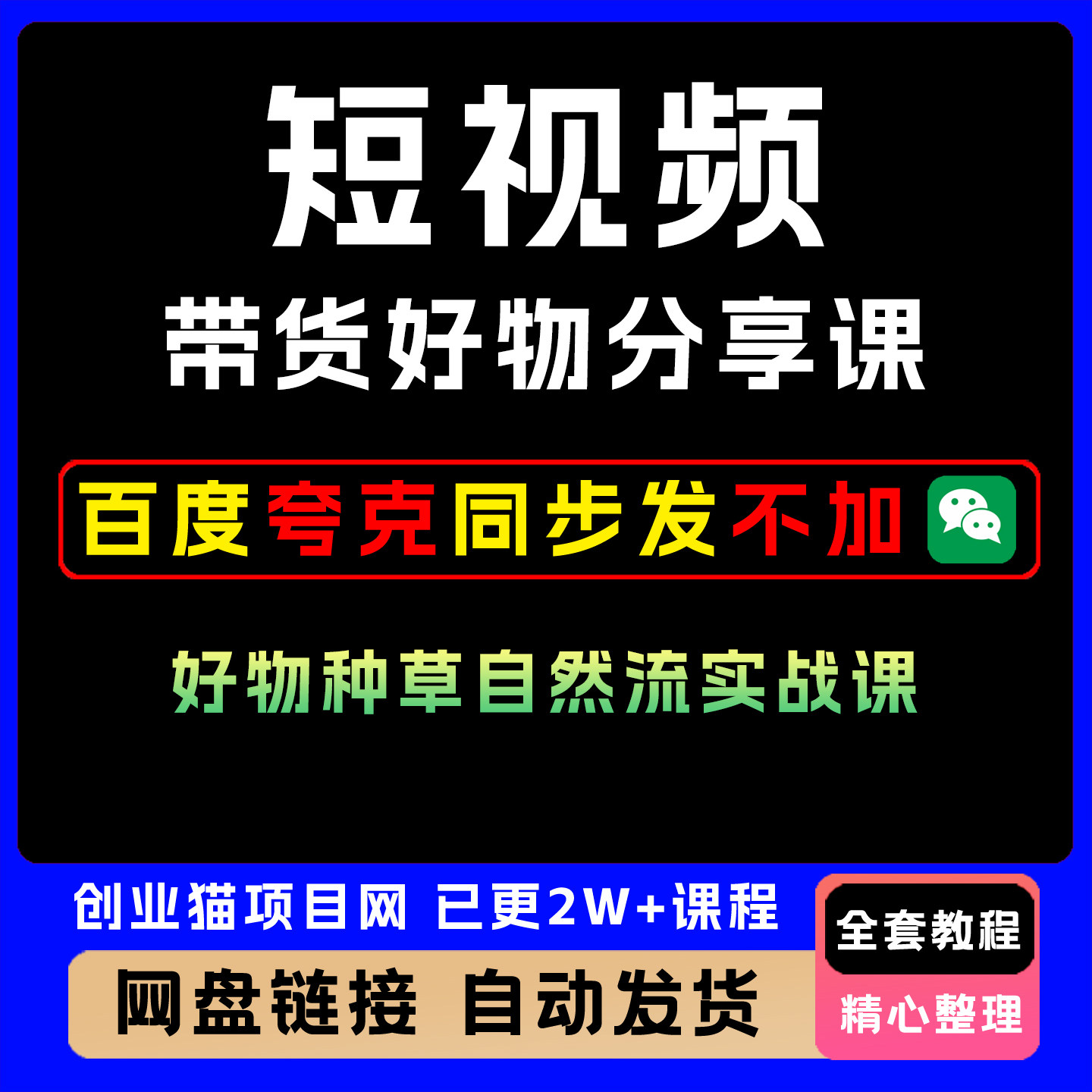 AI智能体短视频带货视频课程通过智能体账号搭建与高转化内容设计
