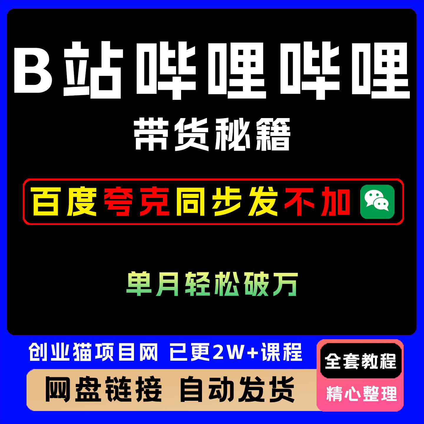 2025年B站哔哩哔哩带货秘籍新风口单月轻松破万【附SOP手册】