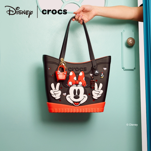 Crocs卡骆驰Minnie 经典中号托特包|213436