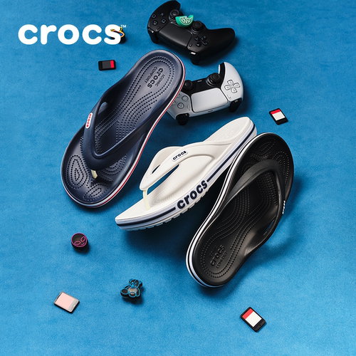 Crocs人字拖户外夹脚拖鞋