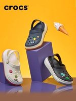 Crocs Тапочки в стиле Crocs, кроксы, женские тапочки, пляжная обувь, закрытый носок