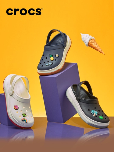 Crocs Тапочки в стиле Crocs, кроксы, женские тапочки, пляжная обувь, закрытый носок