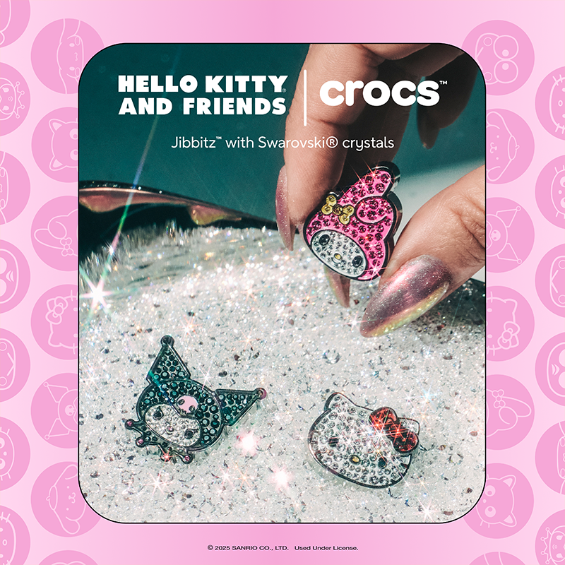 Swarovski® Crystals | Crocs 智必星鞋花系列