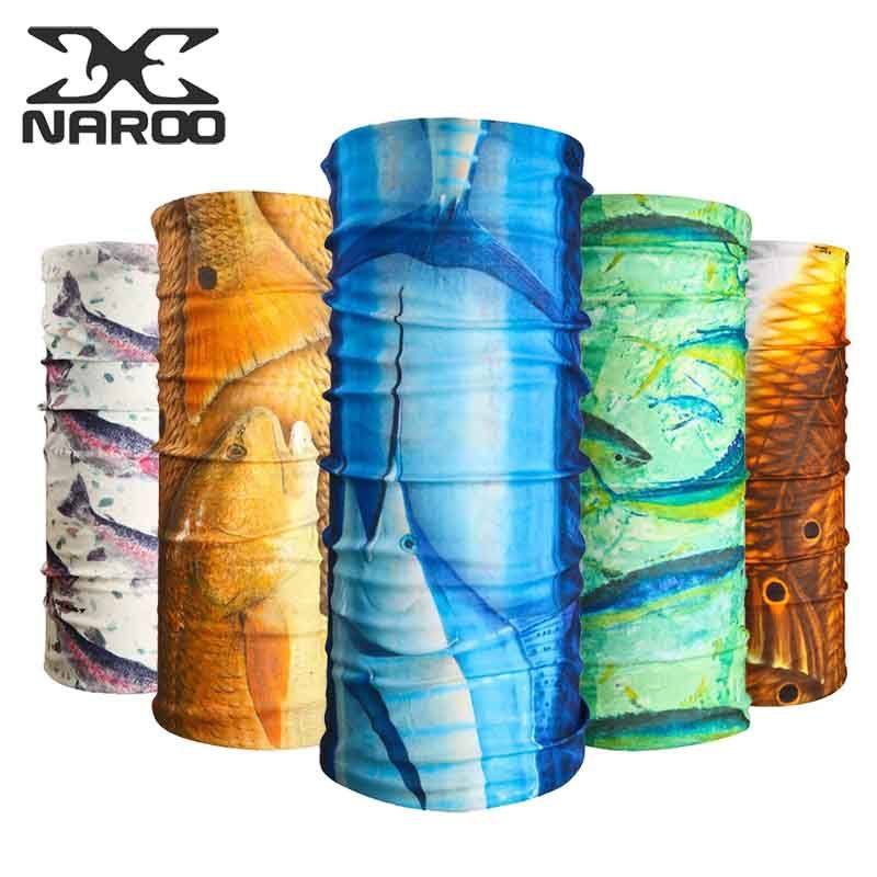 NAROOX防晒面罩男魔术头巾骑行装备户外夏跑步运动脖套女百变围脖