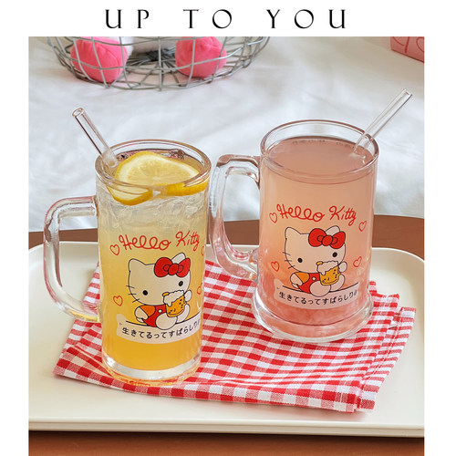 SHˇ2025新款可爱果汁杯高颜值