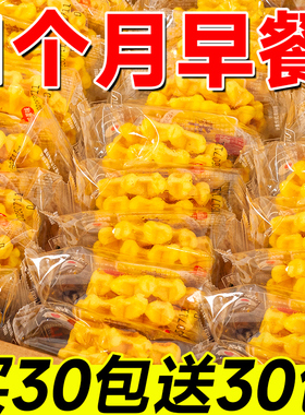 泓一华夫饼满格蛋糕鸡蛋黄油肉松整箱健康营养早餐蛋糕下午茶点心