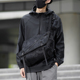 斜挎包男潮工装 机能大容量斜跨单肩包挎包背包男士 邮差包电脑包女