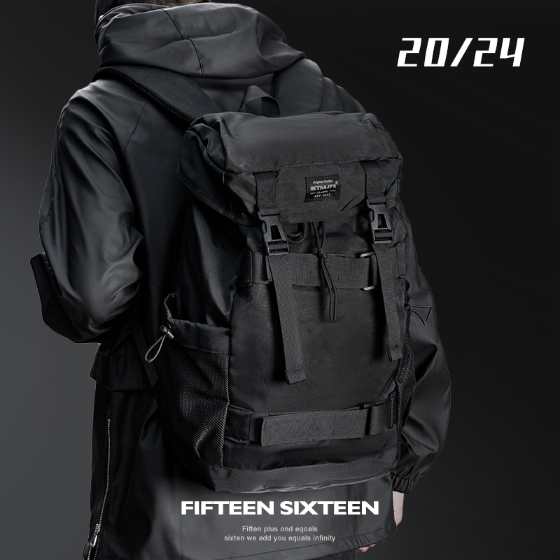 大容量多隔层收纳自如 防泼水面料无惧风雨