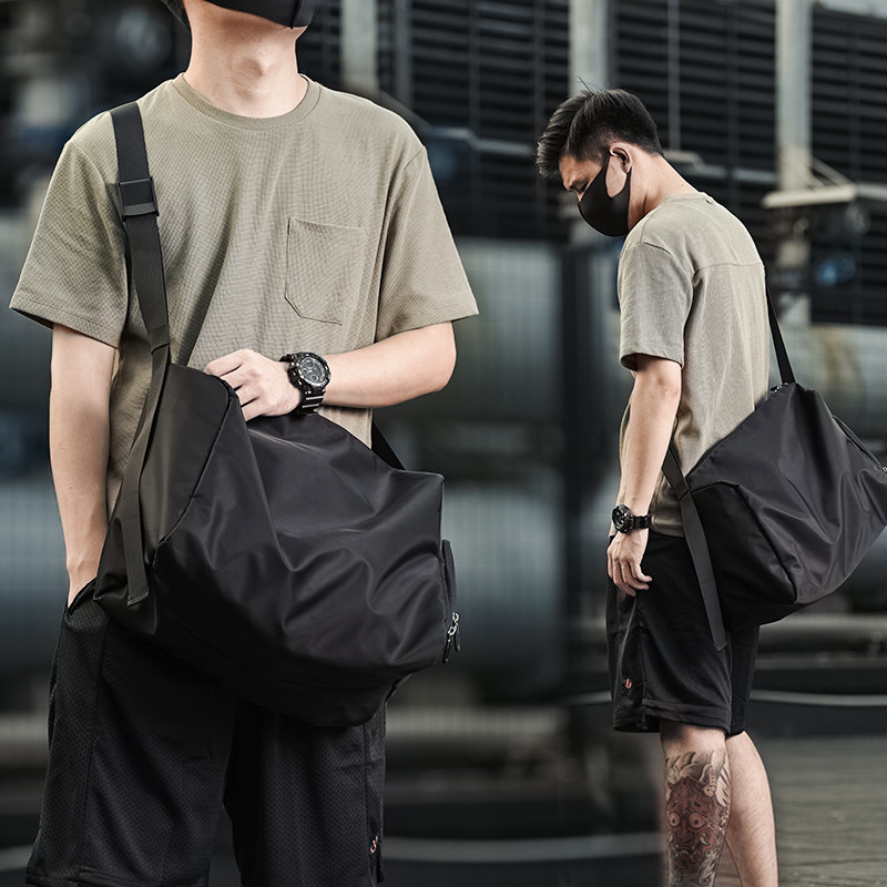 运动干湿分离运动健身包男士旅行包休闲大容量简约防水行李袋女潮