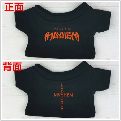 ladygaga演唱会同款拉布布T恤