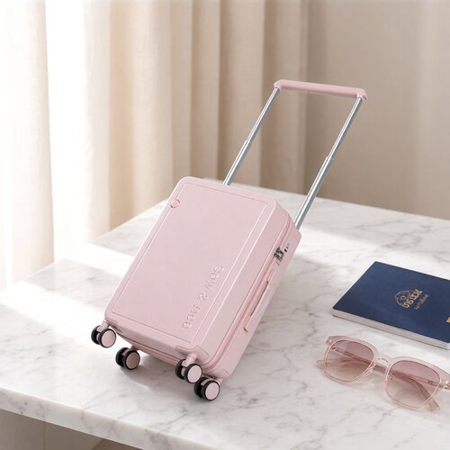 PC箱子20寸登机箱宽拉杆TSA锁