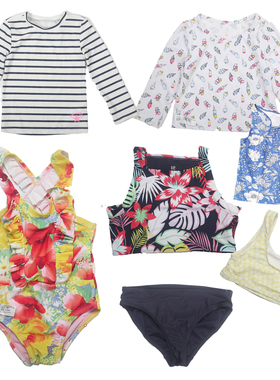 G*P女童背心式泳衣上衣舒适轻便可爱公主泳衣女孩专柜泳装