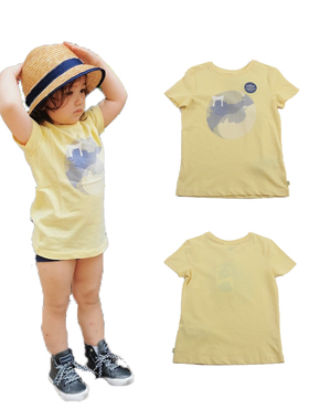 儿童短袖T恤夏法单OK家男女童全棉圆领体恤吸汗透气舒适休闲上衣