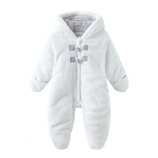 宝宝冬季连体棉服法单男女童夹棉加厚保暖绒面连身衣外套清仓特价