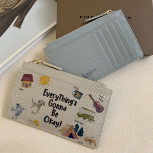 2026新款女式牛皮卡包零钱包超薄高档便携真皮证件包驾驶证卡夹