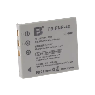 沣标NP40适用富士FNP40电池z1z2z3z5 v10 jx405 F610 F700 F810 Z200 Z1050 Z750相机通用三星SLB-0837充电器