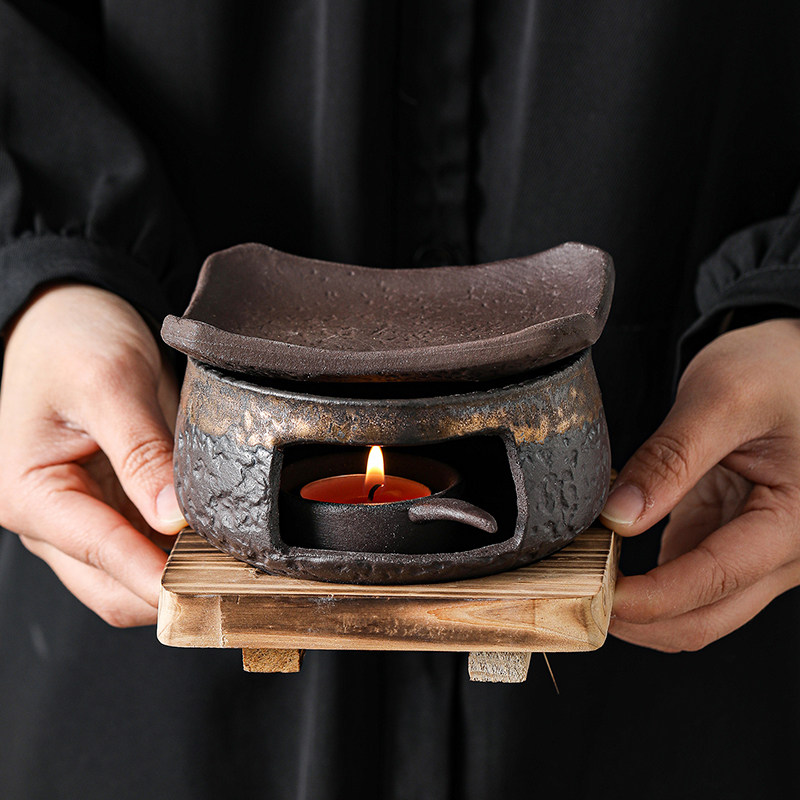 粗陶日式焙茶炉陶瓷茶叶提香器蜡烛加热烤茶炉醒茶碳烘烤炉熏香炉,餐饮具,茶道/香炉,淘宝优惠券,粉丝福利购,淘宝优惠卷