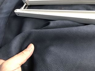 油蜡磨砂皮 1.0mm 5.5尺 张随机发货 4.5 藏青色山羊皮