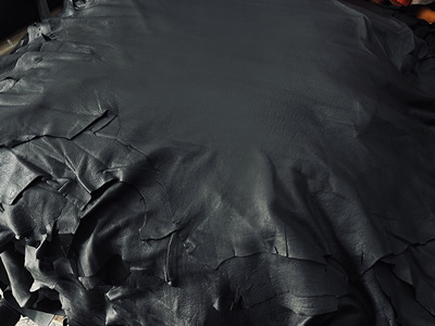 绵软真皮鹿皮！黑色新西兰鹿皮11-13尺 0.8mm 小瑕疵 清货