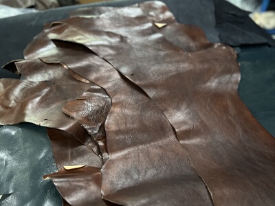 Yankee擦色楠条！意大利植鞣牛皮1.8-2.0mm 8-10尺 168包邮 香味