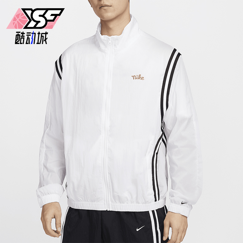 耐克男士拒水梭织篮球夹克