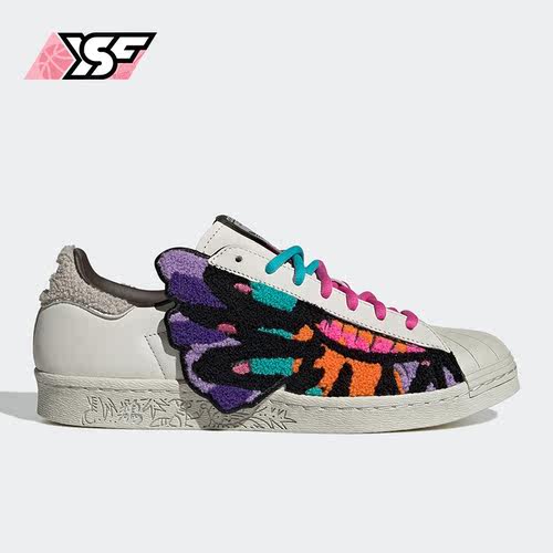 Adidas/阿迪达斯正品三叶草男女生肖酉鸡轻便运动板鞋ID4386