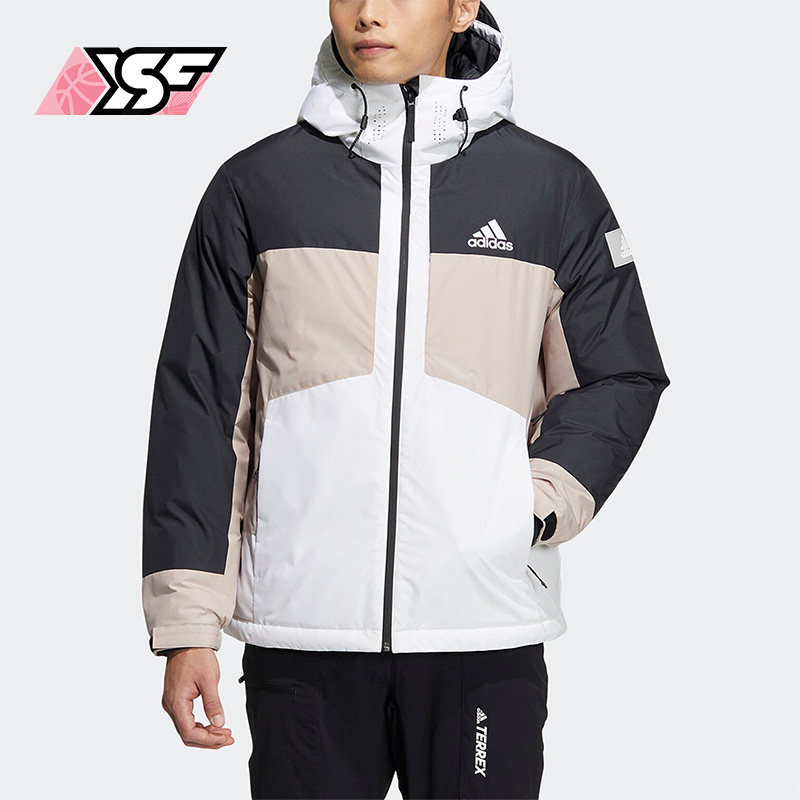 Adidas/阿迪达斯正品冬季新款男子运动休闲训练保暖羽绒服 IA4213