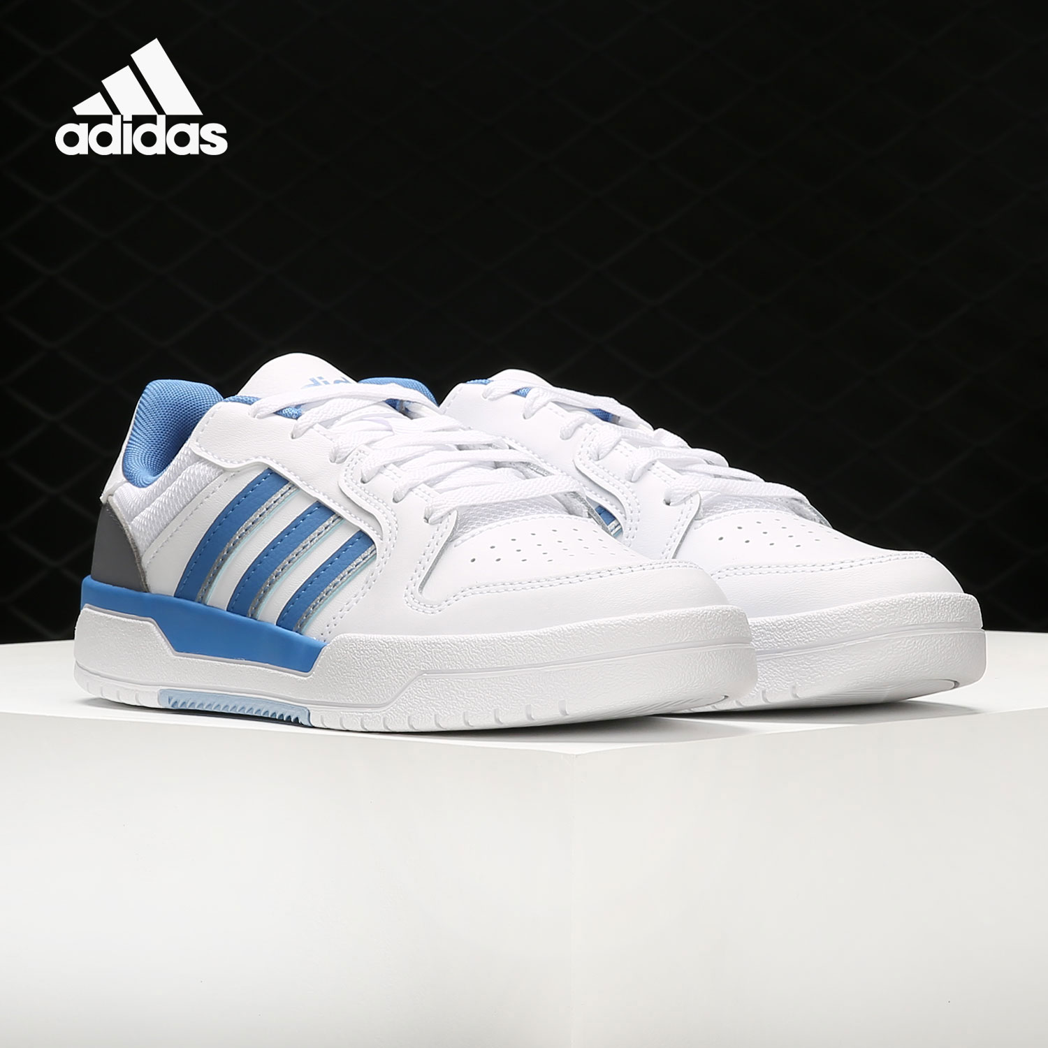 Adidas/阿迪达斯正品neo ENTRAP男子时尚休闲低帮板鞋GX3800