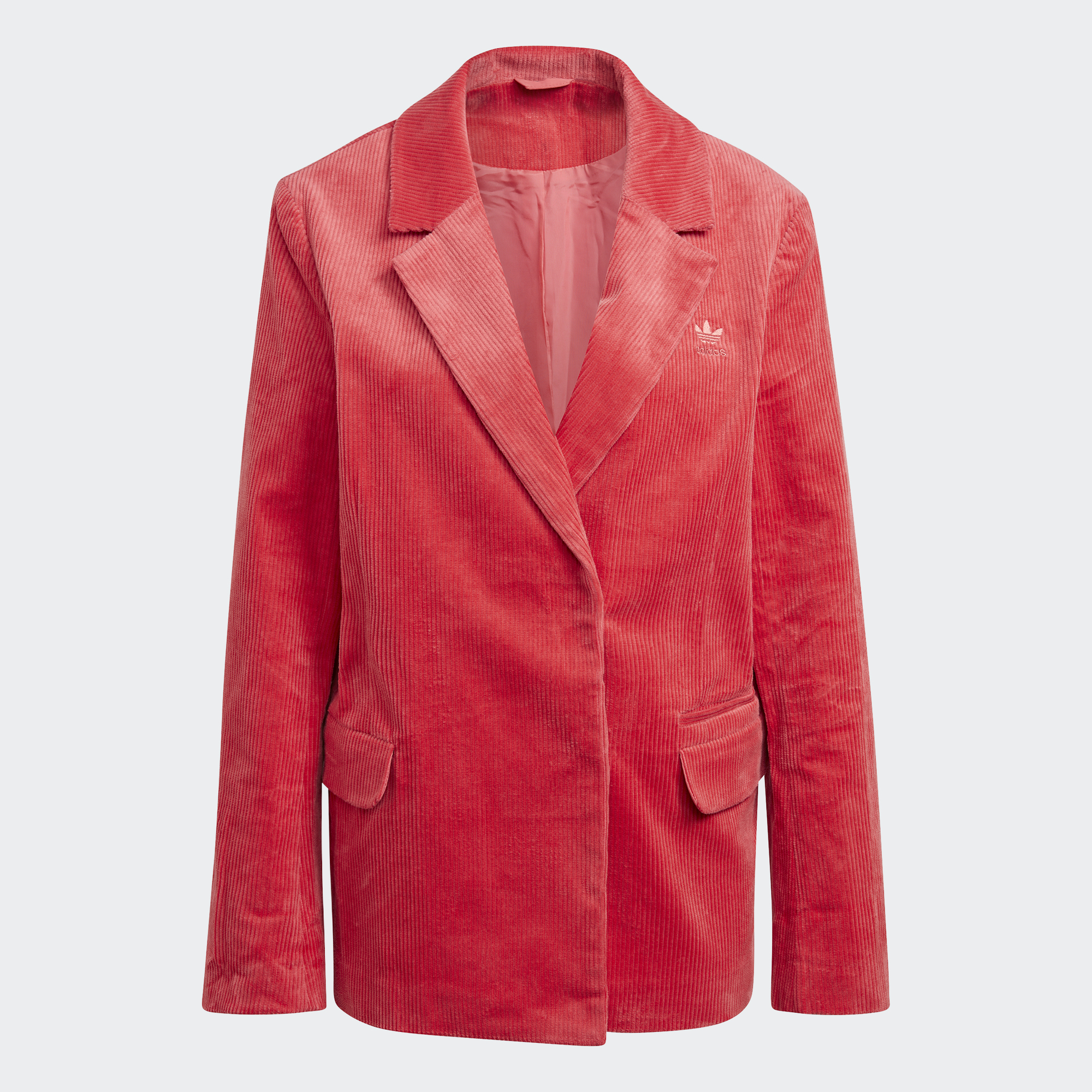 阿迪达斯三叶草女子灯芯绒外套