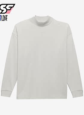 Adidas/阿迪达斯正品夏季男子圆领印花运动休闲长袖T恤IJ5555