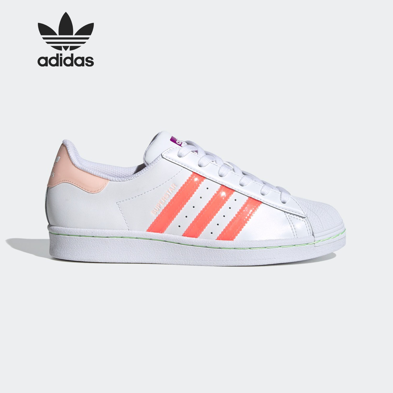 Adidas/阿迪达斯正品 三叶草 SUPERSTAR W女子经典运动鞋 FW2502