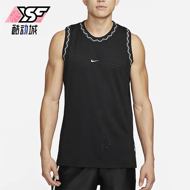 Nike/耐克正品PREMIUM男子款夏季篮球运动休闲无袖背心DV9544-010