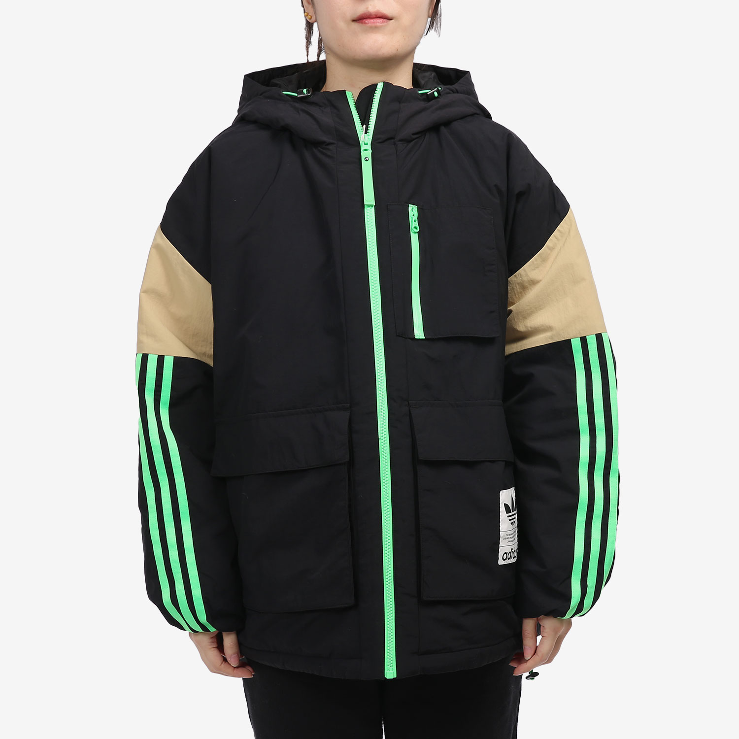 Adidas/阿迪达斯正品三叶草休闲女子时尚潮流羽绒服 H64176