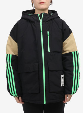 Adidas/阿迪达斯正品三叶草休闲女子时尚潮流羽绒服 H64176