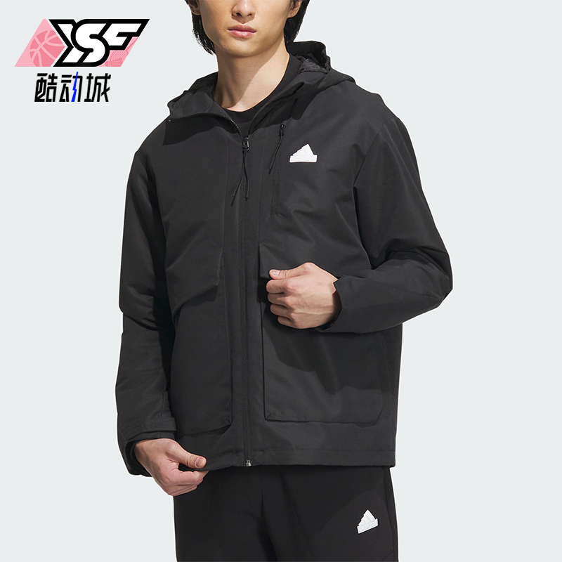 Adidas/阿迪达斯男士连帽外套