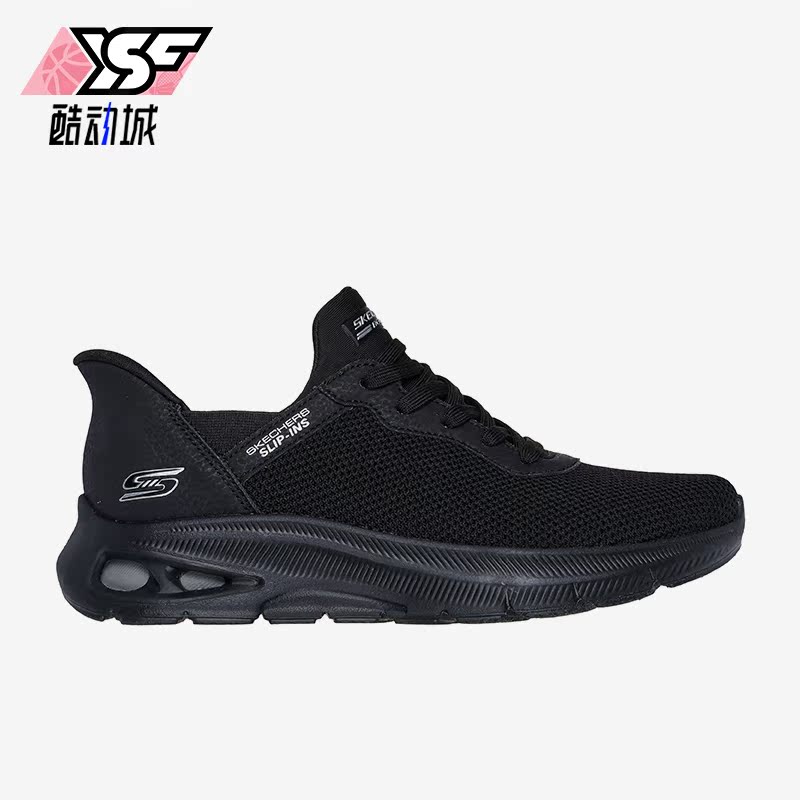 斯凯奇女士绑带休闲鞋耐磨系带