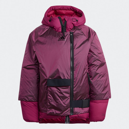 Adidas/阿迪达斯正品W DOWN JKT C.R. 户外女子运动羽绒服 FT2458