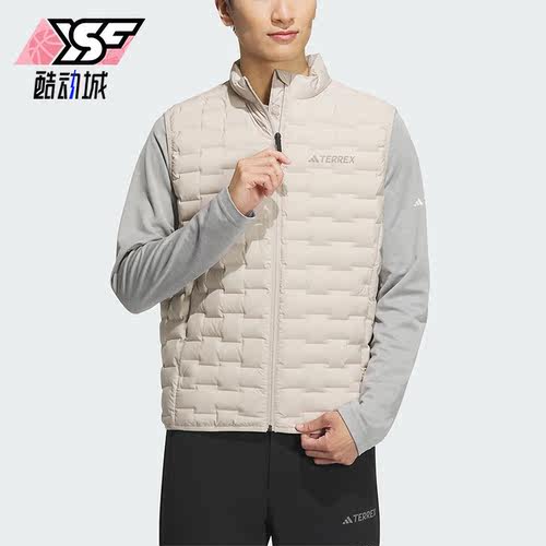 Adidas/阿迪达斯正品2023秋季新款男子运动羽绒马甲IT8696