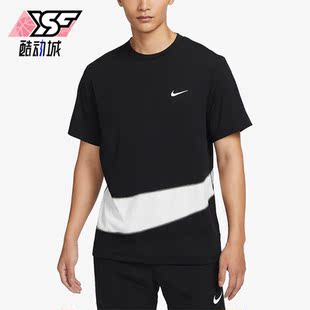 新款 Nike 耐克正品 冬季 T恤FB8580 男子透气训练运动短袖