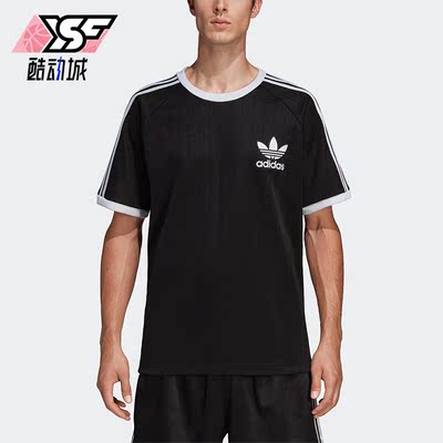 阿迪达斯男子运动休闲T恤
