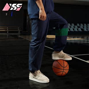 新款 Adidas 阿迪达斯正品 三叶草2023秋季 IM4600 男子梭织长裤