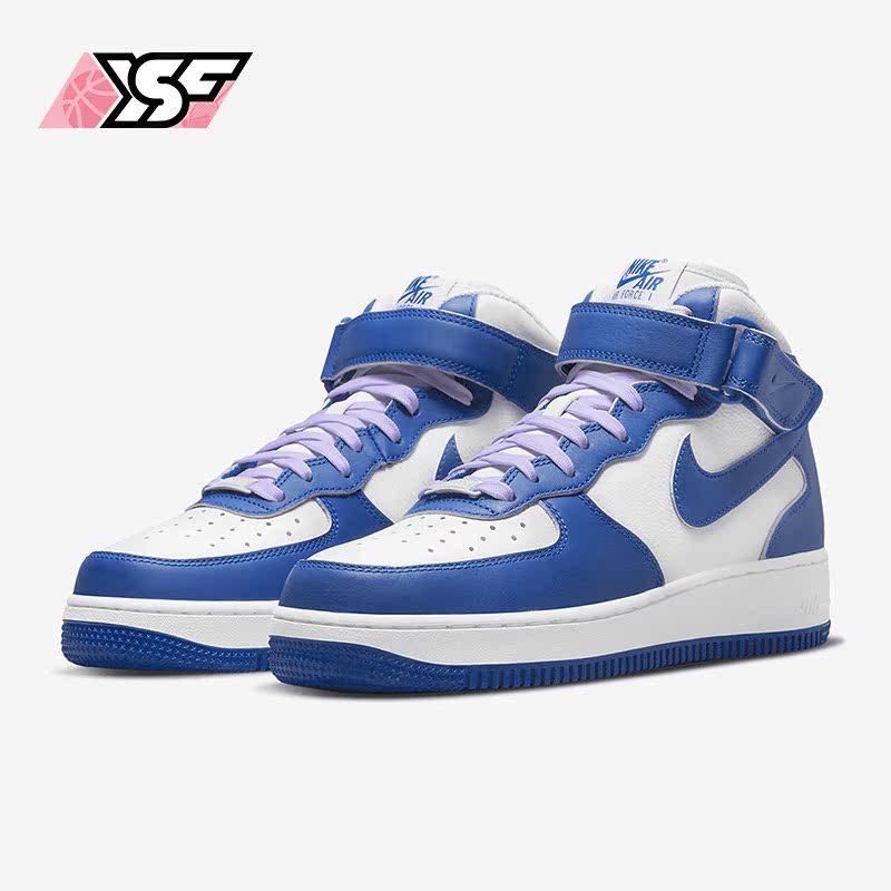 Nike/耐克正品Air Force 1新款女子中帮休闲运动板鞋DX3721-100