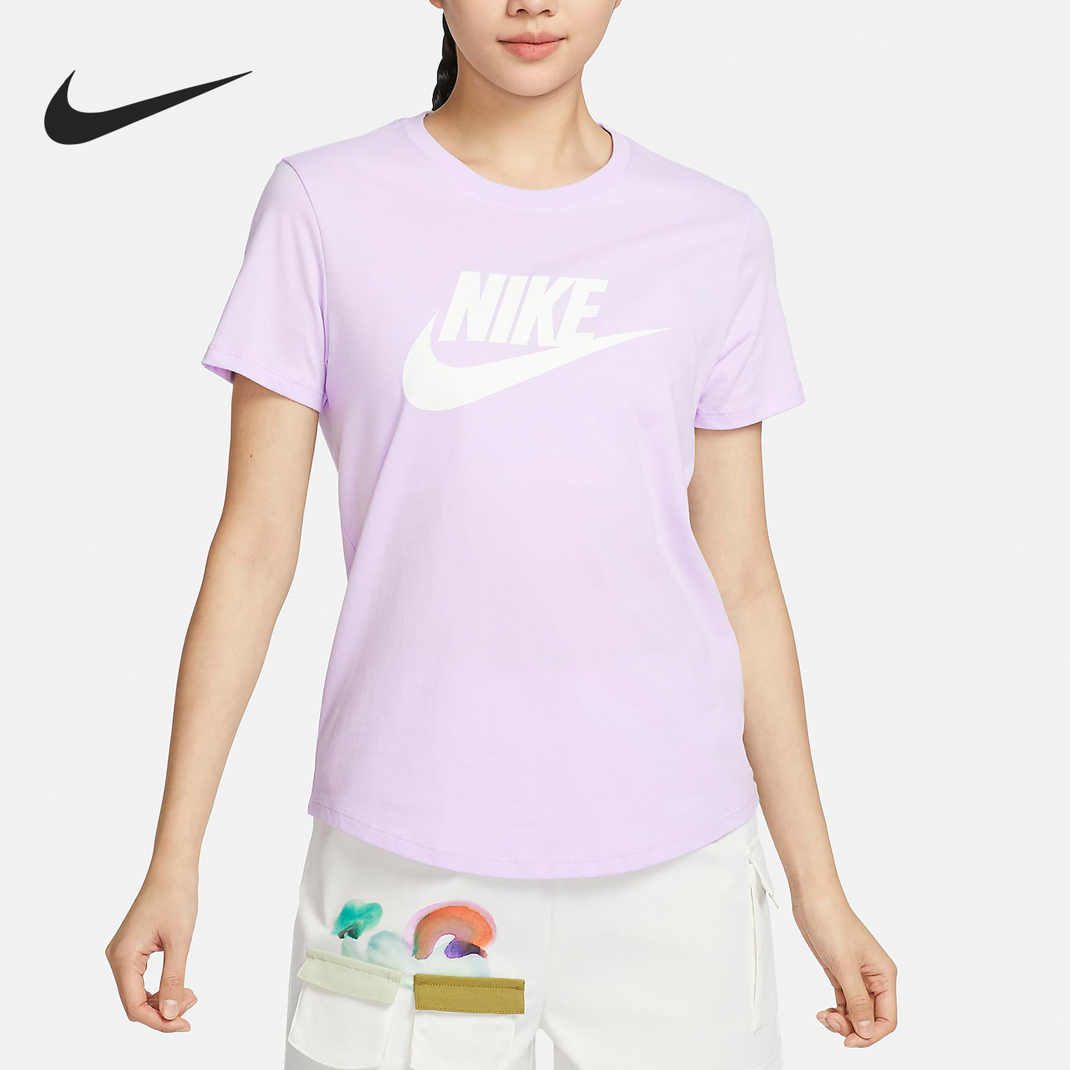 Nike/耐克女士运动印花短袖
