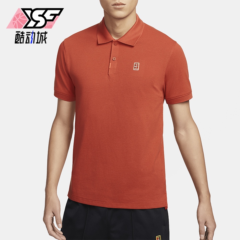 耐克男士修身版型翻领T恤POLO衫