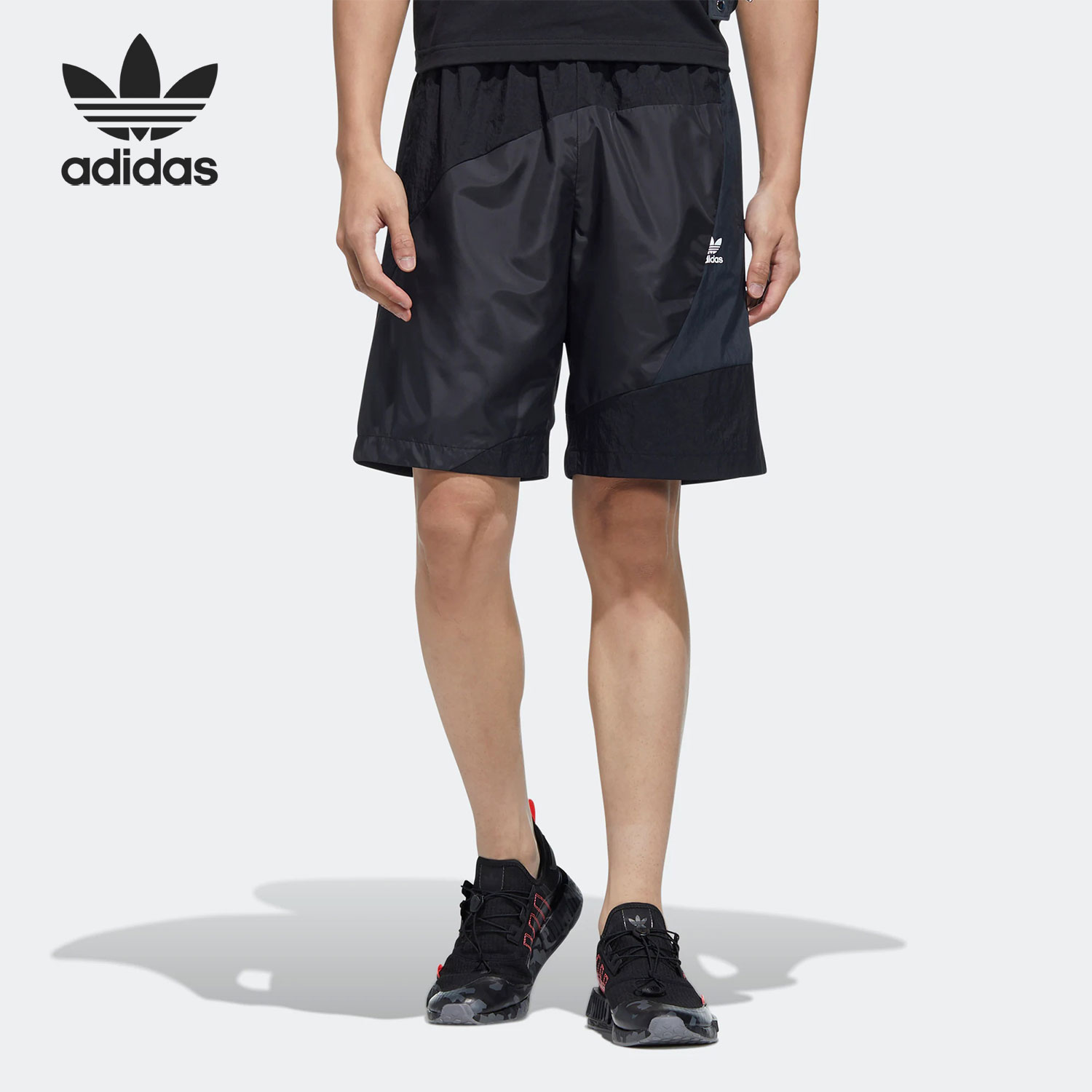 Adidas/阿迪达斯正品三叶草2022夏新款男子运动短裤 HH9442