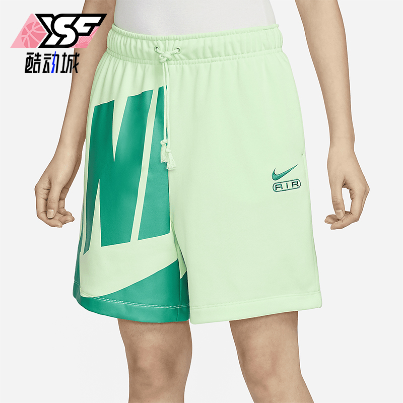 耐克女士法式毛圈短裤运动休闲